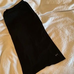 Yohji Yamamoto stretchy tube skirt